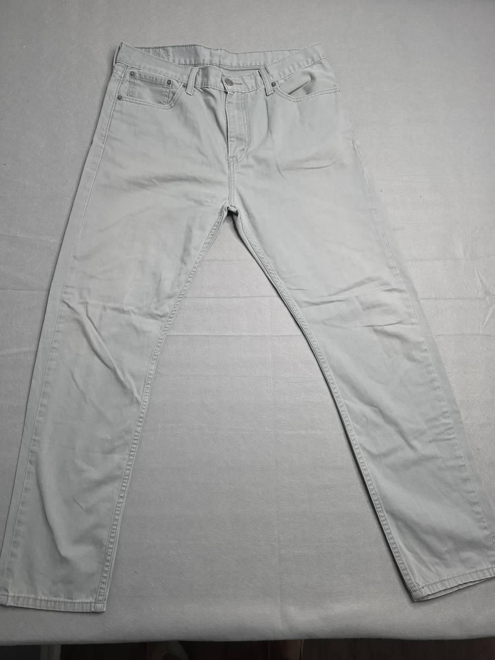 Levi's Jeans Mens 33x32 Gray 508 Regular Fit Tapered